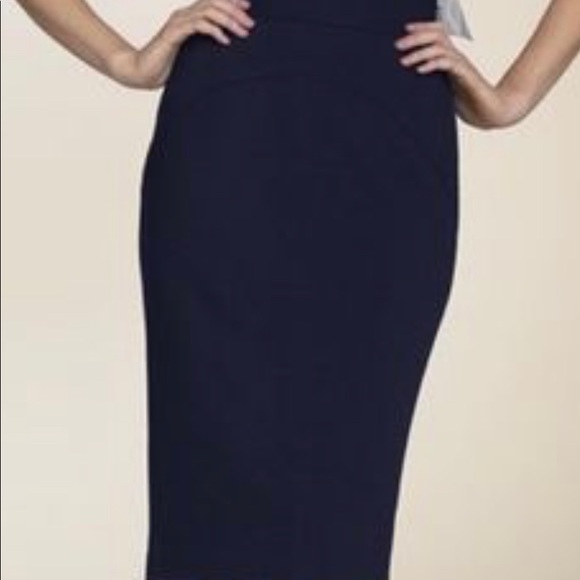 Diane Von Furstenberg Dresses & Skirts - Diane von Furstenberg dvf Marta pencil skirt black 2